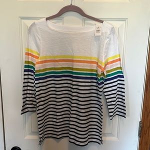 Loft boat neck shirt
